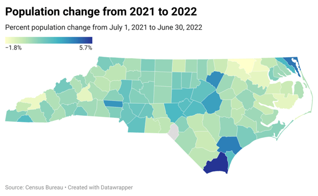 Brunswick County ranks in top 10 fastest-growing in nation