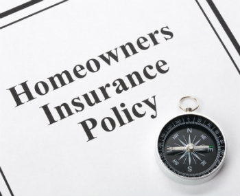 Homeowners Insurance Policy, black Text on White Background