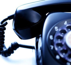 A Black Colored Telephone Icon, Lous Views