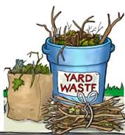 Yard Waste Service, second and Fourth Fridays, April and May